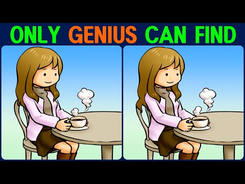 【Find the Difference】 A smart way to keep your brain healthy! Find the difference in 90 seconds!