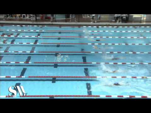 Girls 13-14 100 Meter Butterfly Timed Final Heat 1