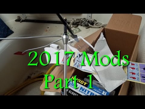 2017 Mods & Maintenance Part 1 on our MacGregor 26M - Galactica