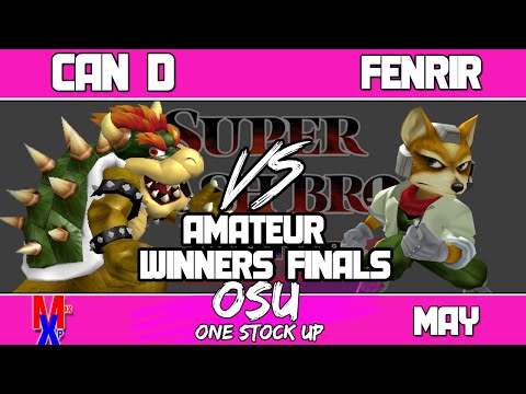 OSU 5/15 - Can D (Bowser) vs Fenrir (Fox) - Melee Amateur - Winners Finals
