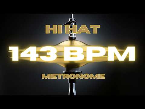 143 BPM - Hi Hat Metronome