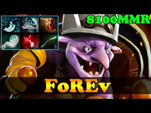 FoREv 8100 MMR Plays Timbersaw Vol 1 - 2 Games - Ranked Match Gameplay!