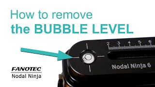 How to Remove the Bubble Level – Nodal Ninja Products