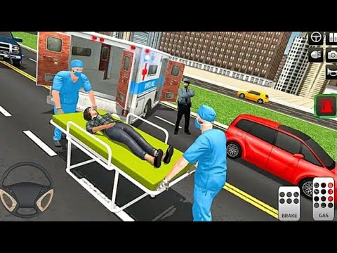 Emergency Ambulance Rescue Driver Simulator Game - Android Gameplay #18