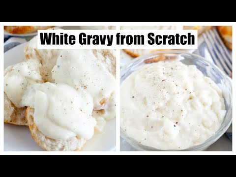 Homemade White Gravy // White Gravy from Scratch