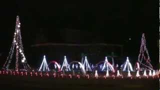 2012 - Christmas Light Show - Yule - Amazing Grace