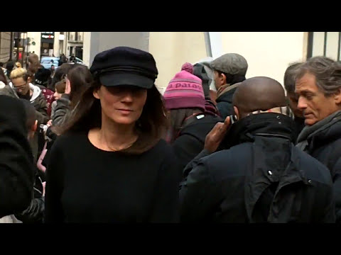 Justin O'Shea, Veronika Heilbrunner and more@ show Isabel MARANT 28 february 2014 Paris Fashion Week