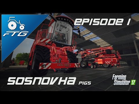 FS17 - (PS4) | Sosnovka PIGS | Episode 1