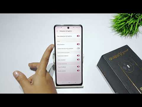 How to change call vibration in alcatel v3 ultra | alcatel v3 ultra  Vibration and haptics settings