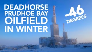 Download lagu Deadhorse / Prudhoe Bay, Arctic Alaska. Remote oilfield camp in winter, with lows below -40deg. [4K] mp3