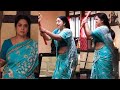 Rupasree Glamorous Saree Navel Serial Actress Tamil Malayalam