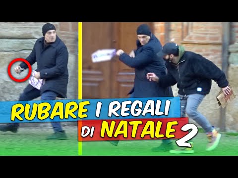 RUBARE i REGALI di NATALE alla GENTE 2