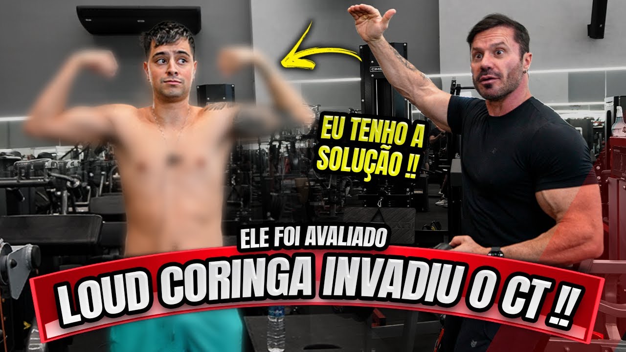 🚨 LOUD CORINGA INVADIU O CT DO CARIANI - MOSTROU O SHAPE E FOI AVALIADO !