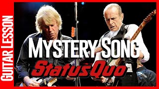 Mystery Song By Status Quo - Guitar Lesson