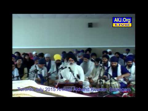 053 Toronto July 2015 Smaagam - Wednesday Morning - M. Gurbachan Singh Jee Dyalpur