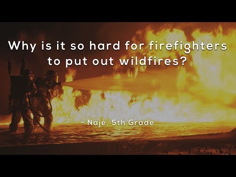 Why is it so hard for firefighters to put out wildfires?