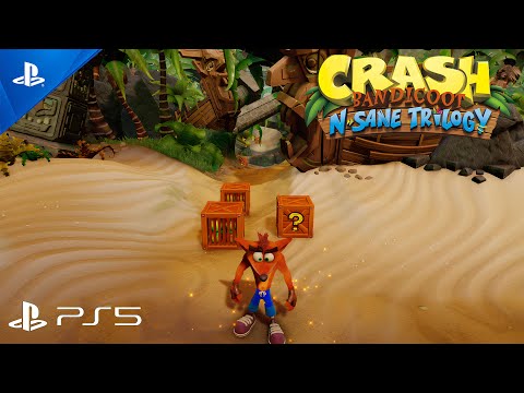 Crash Bandicoot N. Sane Trilogy (PS5) 4K HDR Gameplay | Part 1