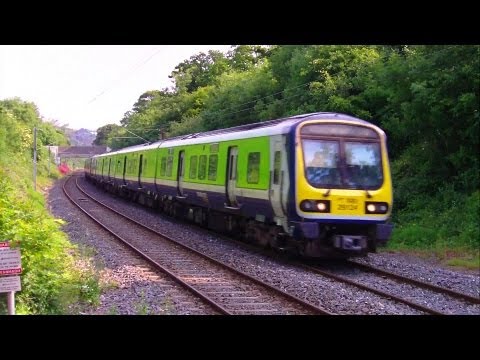 IE 29000 Class Commuter Train number 29124 - Shankill Station, Dublin