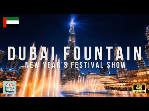 Dubai Fountain Festival Show Dubai 🇦🇪 4K