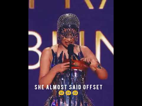Cardi B on stage @Grammys #shorts #shots #ytshorts #CardiB  #kendricklamar