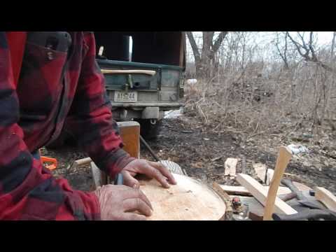 Ash axe handle