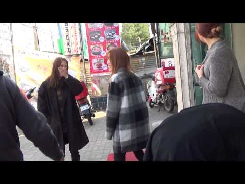 141116 시크릿 송지은 인기가요 출근전 칼국수 브런치 シークレット　ソン・ジウン　人気歌謡　出勤前のカルグッスブランチ