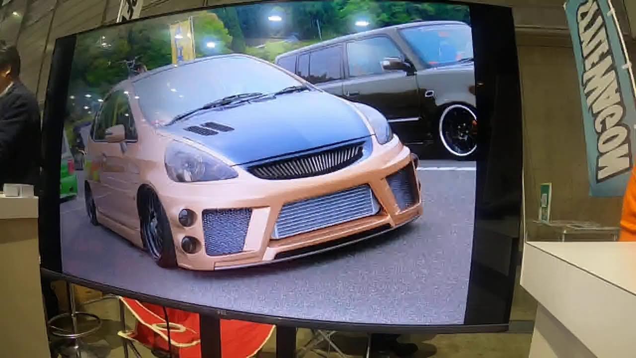 東京オートサロン2026スタワゴブースのモニター垂れ流しLive