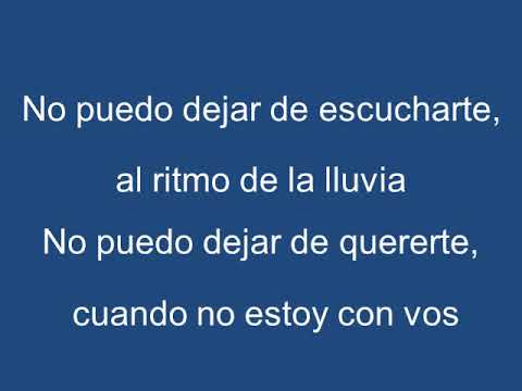 SOLAMENTE PIENSO EN TI. MATERIA PRIMA. LETRA