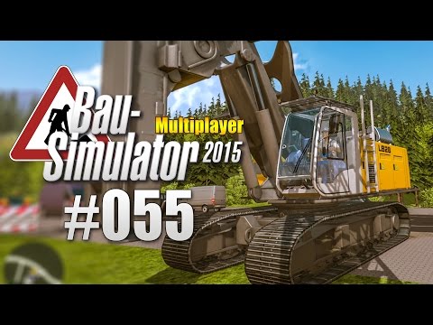 Bau-Simulator 2015 Gold Multiplayer #055 - Arbeiten mit dem monströsen Liebherr LB28 Drehbohrgerät!