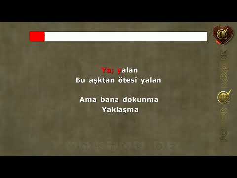 Ceren Sagu - Yalan - Aleyna Tilki Cover (Karaoke, karoke, lyric, şarkı sözü)