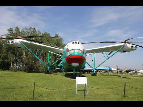 Mil V 12 The Largest Helicopter To Ever Fly.