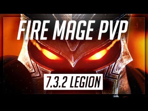 Fire Mage PvP 7.3.2 - Basic Battleground 4