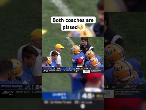 Coaches Angry For Doing The Onside Kick😬 #collegefootball #cfb