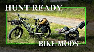 Hunting Bike Set up front to back