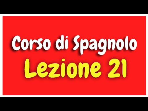 Spanish Course Lesson 21 HD