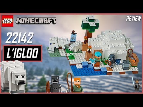Vidéo LEGO Minecraft 21142 : L'igloo