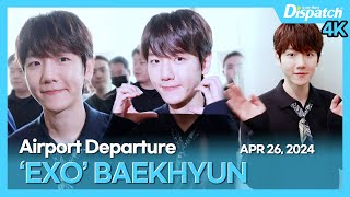 BAEKHYUN(EXO), Incheon International Airport DEPARTURE