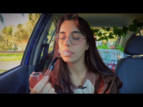 Smoking Pipe for the First Time!