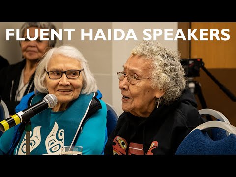 Haida Language Breakout with Fluent Haida Speakers
