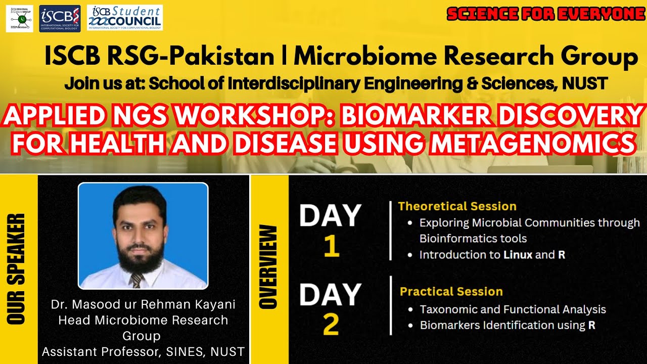 Mastering Metagenomics: 2-Day Hands-On Workshop on Advanced Bioinformatics Analysis