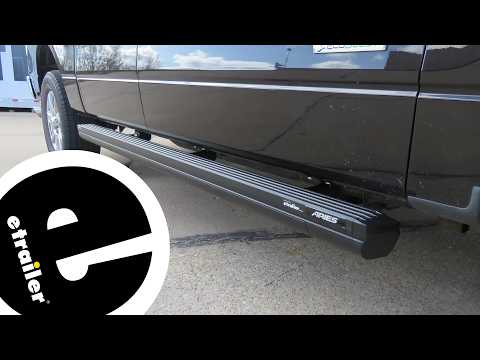 Set up: Aries ActionTrac Motorized Running Boards with Custom Installation Kit on a 2014 Ford F-150