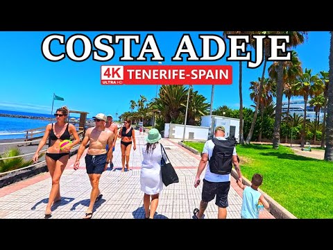 TENERIFE - COSTA ADEJE | Take a look at the Current Atmosphere 🌡️ 4K Walk ● July 2025