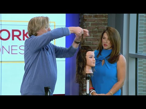 Work It Wednesday - Air-Dried Hair Look