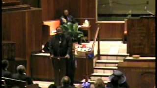 Pastor Brooks and Sister Brooks Give Words of Thanks
