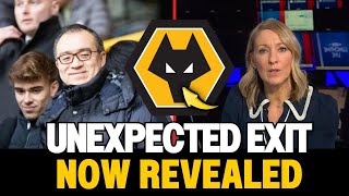 🟡⚫UNEXPECTED EXIT REVEALED NOW LATEST NEWS FROM WOLVES TODAY
