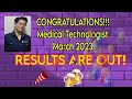 PRC Results For MTLE Are Out Congratulations