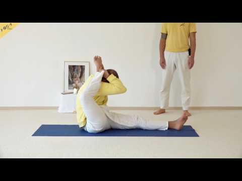Bein-Kopf-Stellung - Eka Pada Shirasana - 84 Hauptasanas - Teil 30