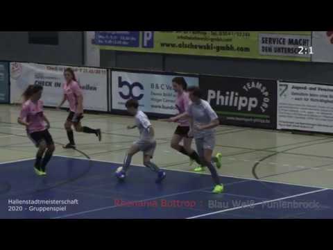 Rhenania Bottrop : BW Fuhlenbrock Bottrop 2:1 - Hallenstadtmeisterschaft Bottrop 2020