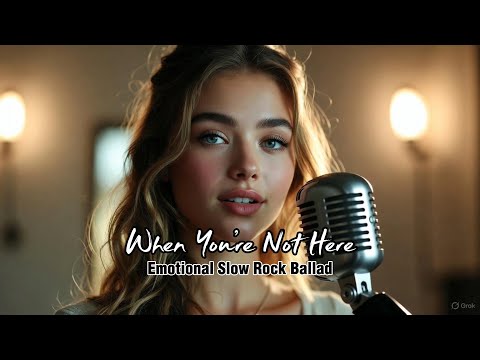 When You’re Not Here – Emotional Slow Rock Ballad | Female Vocals