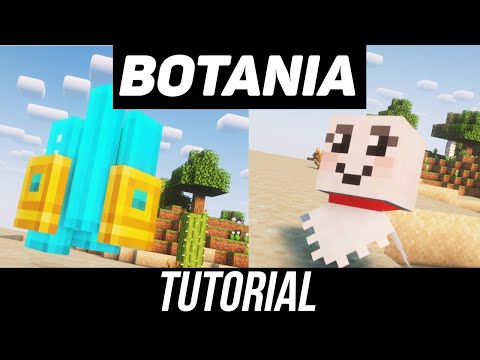 Botania tutorial / guide 1.16.5 + Natural Devices / Mana Enchanter  (minecraft java edition)